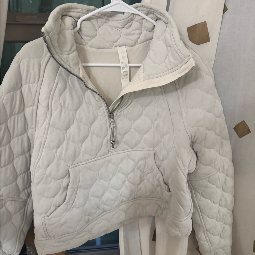 Lululemon Quilted Half-Zip Pullover